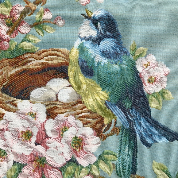 English Home Birds Pillowcase 17’’x16.5’’ - Picture 2 of 4